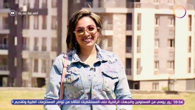 صورة شاهنده أنور :قدوتي أبلة فضيلة …أعتز بتقاريري على شاشة دي أم سي