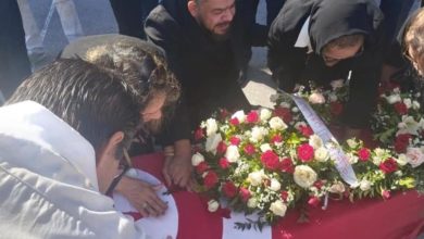 صورة بالصور “منذر رياحنة في تونس لتشييع المخرج شوقي الهاجري