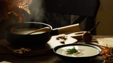 صورة وصفة شوربة الفطر