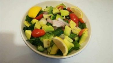 صورة سلطه بالافوكادو