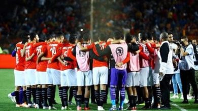 صورة محمد صلاح يهنئ الفراعنة