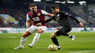صورة مانشستر سيتي يهزم بيرنلي في الدوري الإنكليزي