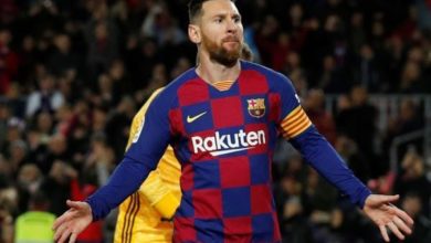 صورة ميسي خارج قائمة برشلونة امام انتر ميلان في دوري الأبطال