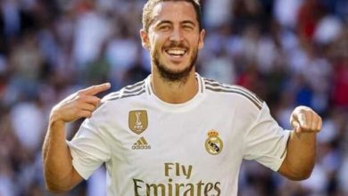 صورة هازارد لم يشارك في تدربيات ريال مدريد الأخيره