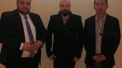 صورة الفنان ماهرالشيخ اتفاقية عمل مع غرفة التجارة الصينية .. و عمل مشترك معا
