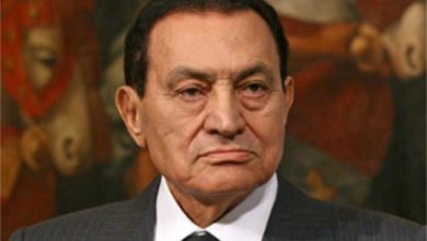 صورة تشييع الرئيس المصري الأسبق حسني مبارك من شرق القاهرة