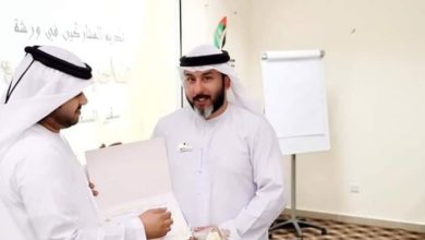 صورة الدكتور هاني الغص وتكريم جديد سفير السعادة لعام2020