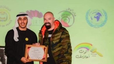 صورة .الفنان ماهرالشيخ..