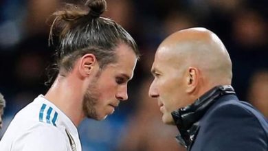 صورة زيدان يعيد بيل ويوفيتش لقائمة ريال مدريد