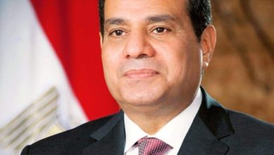 صورة السيسى : مصر ستعبر كل هذه اللحظات العصيبة