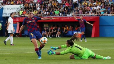 صورة سيدات برشلونة يتوّجن بلقب دوري الأضواء الإسباني