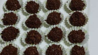 صورة طر يقة تحضير كرات الشوكلاته