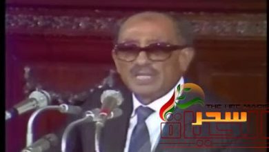 صورة كلمات فى خطاب الرئيس السادات أصبحت أغنية وطنية شهيرة