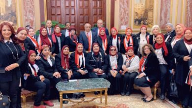 صورة تبرع وكيل لجنة القوى العاملة بمجلس النواب المصري واستقبال المعهد القومي للأورام لجمعية سحر الحياة