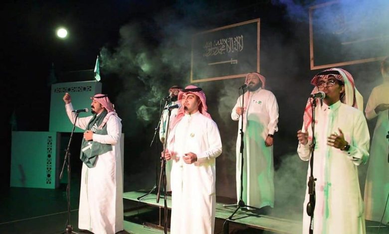 اليوم الوطني "90 "للمملكة العربية السعودية واحتفالية لفنون الطائف في قاعة فهد ردة الحارثي
