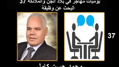 صورة يوميات مهاجر في بلاد الجن والملائكة” 37″ البحث عن وظيفة