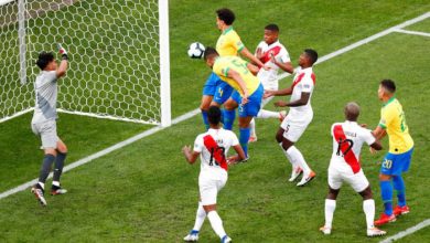 صورة بخماسيه نظيفه البرازيل تتغلب على البيرو…