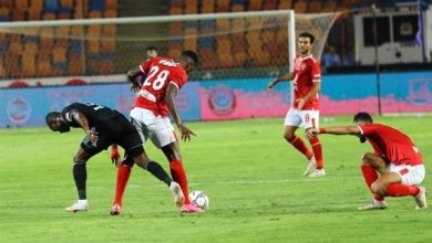صورة تعادل الاهلي و بيراميدز..