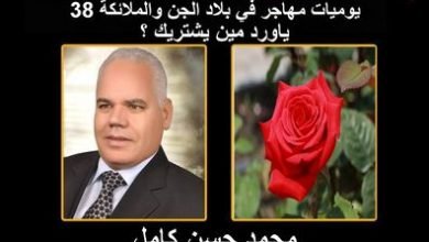 صورة يوميات مهاجر في بلاد الجن والملائكة “38 “يا ورد مين يشتريك ؟