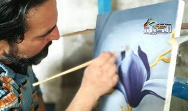 صورة النحات والرسام”محمد علي محمد” النحتُ على الحجر الأصم ينعشهُ ويبثُ فيه روحاً