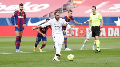 صورة كلاسيكو الأرض ريال مدريد يهزم برشلونه في عقر داره 