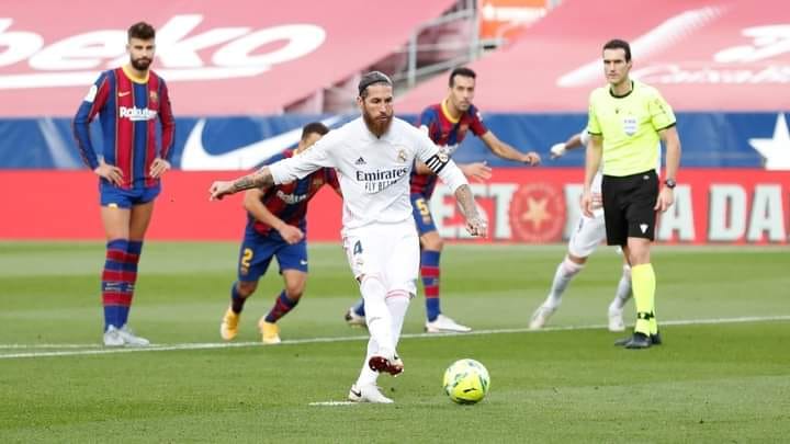 كلاسيكو الأرض ٠ ريال مدريد يهزم برشلونه في عقر دارة 