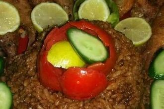 صورة تحضيرسمك البربونى المقلى والأرز الصيادية