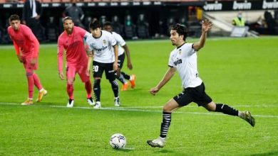 صورة هاتريك ركلات جزاء فالنسيا تتغلب على ريال مدريد