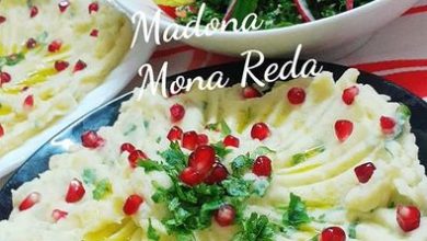 صورة طبخات بنت الشام” البطاطا المهروسة بالمايونيز” وطريقة تحضير التبولة الشامية