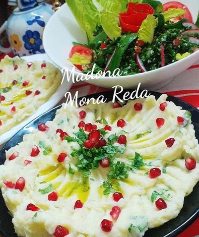 طبخات بنت الشام" البطاطا المهروسة بالمايونيز" وطريقة تحضير التبولة الشامية