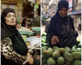 صورة “ستات شقيانة”الجوع صعب علينا بس مد الايد أصعب