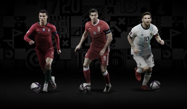 فيفا يرشح ليفاندوفسكي وميسي ورونالدو للأفضل عالميا