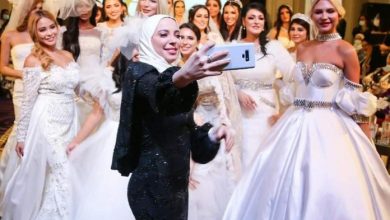 صورة *غالية الفهد* عرضين أزياء لمجموعة فساتين زفاف ٢٠٢١ بعنوان بياض الثلج