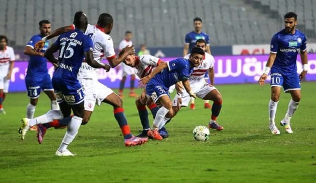 الزمالك يفوز على سموحة بثنائية ويتقدم لوصافة الدوري مؤقتا