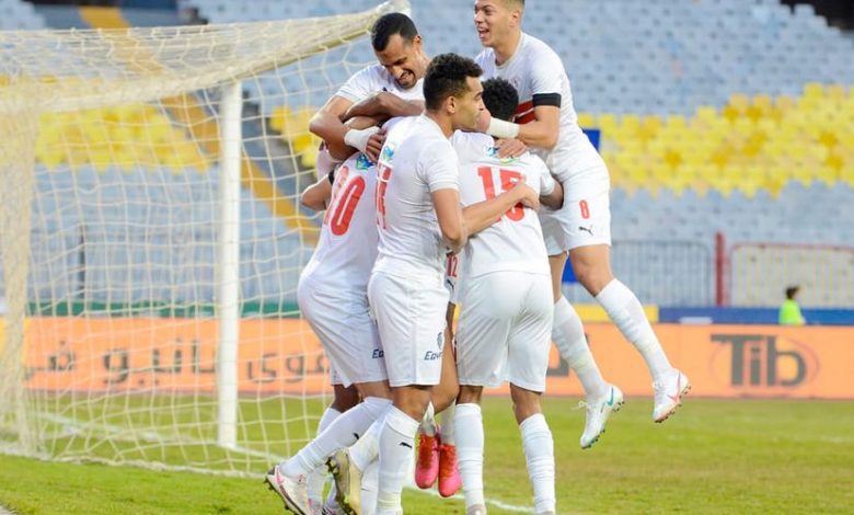 الزمالك يفوز على إنبي بثنائية ويطارد الأهلي بجدول الترتيب
