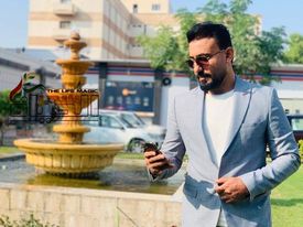 صورة غزوان شاكر” قناة العراقية وشبكة الإعلام العراقي هي المدرسة الحقيقة لي