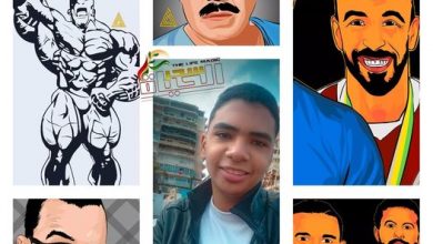 صورة أحمد رمزي “مشروع رسام عالمي في فن الرسم الديجيتال