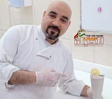 صورة الشيف عادل صلاح النجار مبتكر عصير المشروم