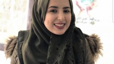 صورة الملاكمه السورية مرح حيدر” على الإنسان أن يقتنع بما يعمل ويحب مايعمل ليتمكن من الابداع بمجاله”