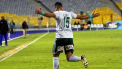 صورة جمعة يقود المصري للربع النهائي ويدمر قلاع طلائع الجيش