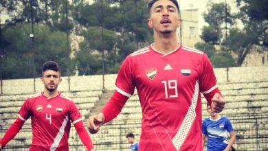 صورة لاعب نادي الاتحاد السوري بكرة القدم زكريا رمضان ” طموحي الأكبر تمثيل المنتخب”