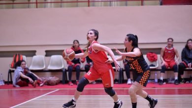 صورة سنا جبلي لاعبة منتخب سورية وفريق الاتحاد بكرة السلة “والدي شجعني وعلمني على حب اللعبة.
