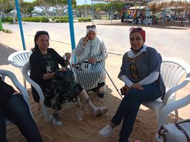 صورة اليوم أعضاء جمعية سحر الحياه بالاسماعيليه “ولقاء د.مها نور مع د.إيناس خباز خبير الدعم النفسي بالاسماعيليه