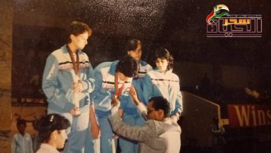 صورة بطلة الزمن الجميل لكرة الطاولة السورية مهى نظامي ” اهم ثقافة هي ثقافة الحياة والرياضة جزء مهم من هذه الثقافة “