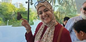 " نهى يحيي " حلمي مركز يقوم بتوفير جميع الأدوات والأقمشة الخاصة بفن الباتشورك وتعليمه