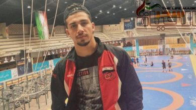 صورة المصارع السوري الشاب أنس الخالدي” في رياضة المصارعة لا يوجد شيء مستحيل