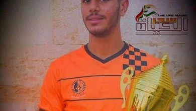 صورة لاعب كرة الطائرة السورية الشاب عمار الظفري “طموحي أن استمر بقوة بهذه اللعبة