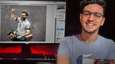 صورة أحمد السباعي أبدع و أمتعَ في رسم الفيكتور آرت