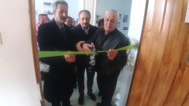صورة افتتاح معرض وتخريج دورتي محو الأمية والخياطة في المساحة المجتمعية الآمنة في قرية حبران