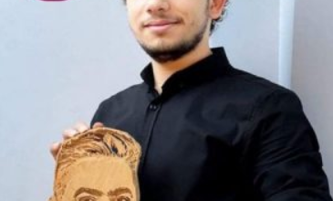 صورة محمد إبراهيم داوود تعلم فن الأركت بالصدفة فبرع فيه